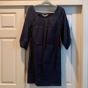 Diane von Furstenberg-navy dress